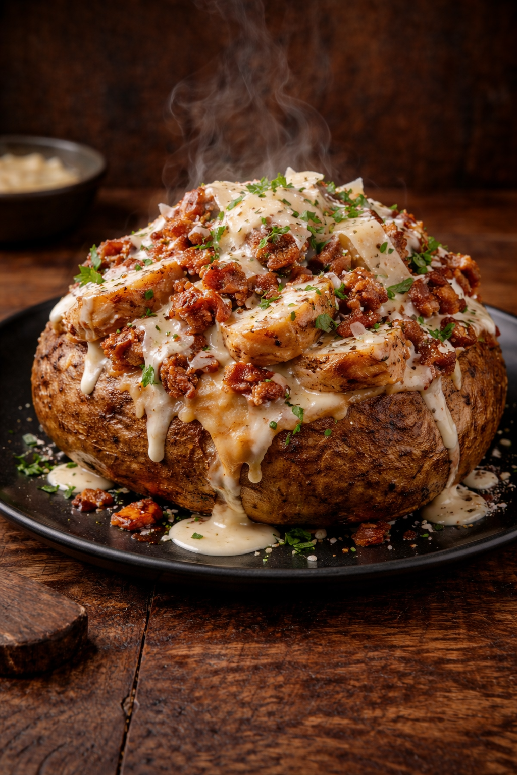 Chicken Bacon Parmesan Potato